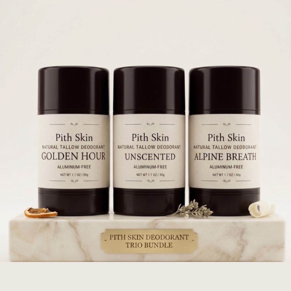 Tallow Deodorant Trio – Pick Your 3